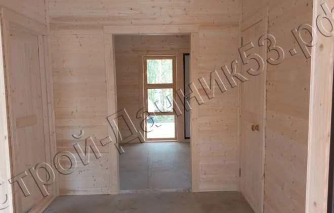 4 Каркасный дом Д–12, 8.5x8 м, 71.5 М², Мурманская область, Печенгский район, посёлок Корзуново (8)